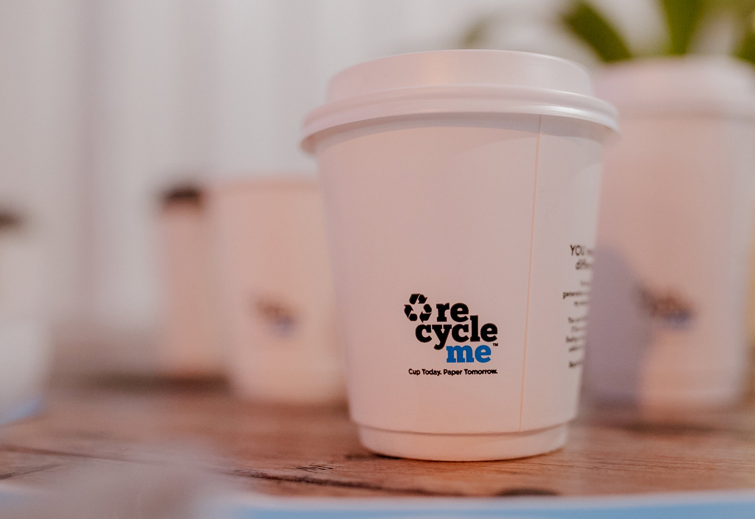 Image of RecycleMe cups 