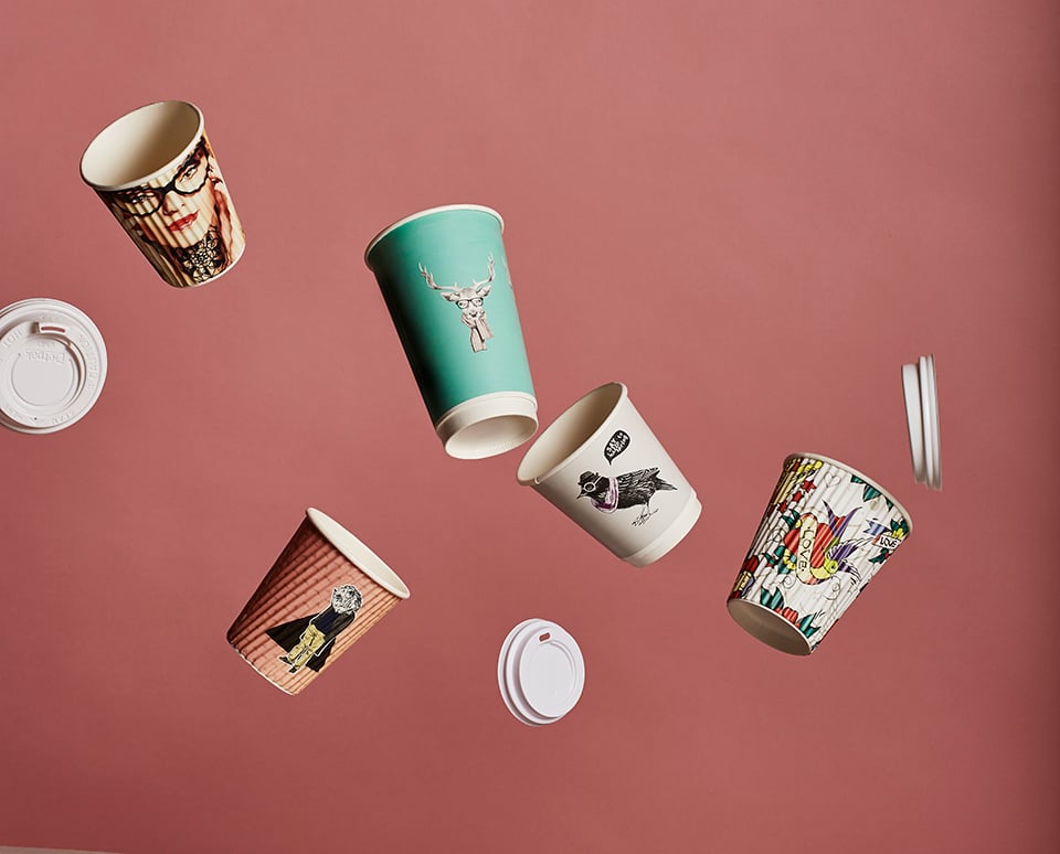 Custom Print Coffee Cups