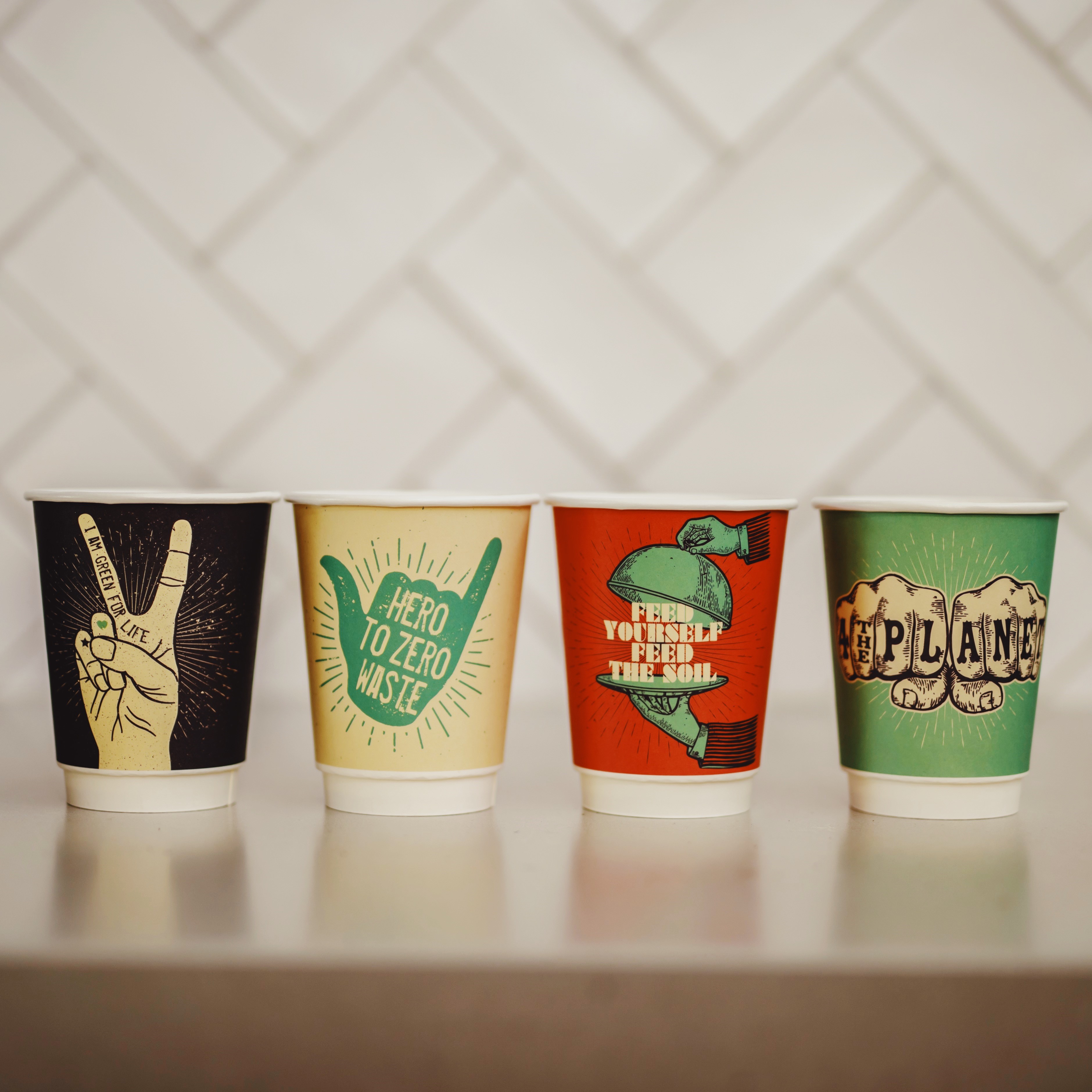 Image of Eco Products Grasp the Moment cups