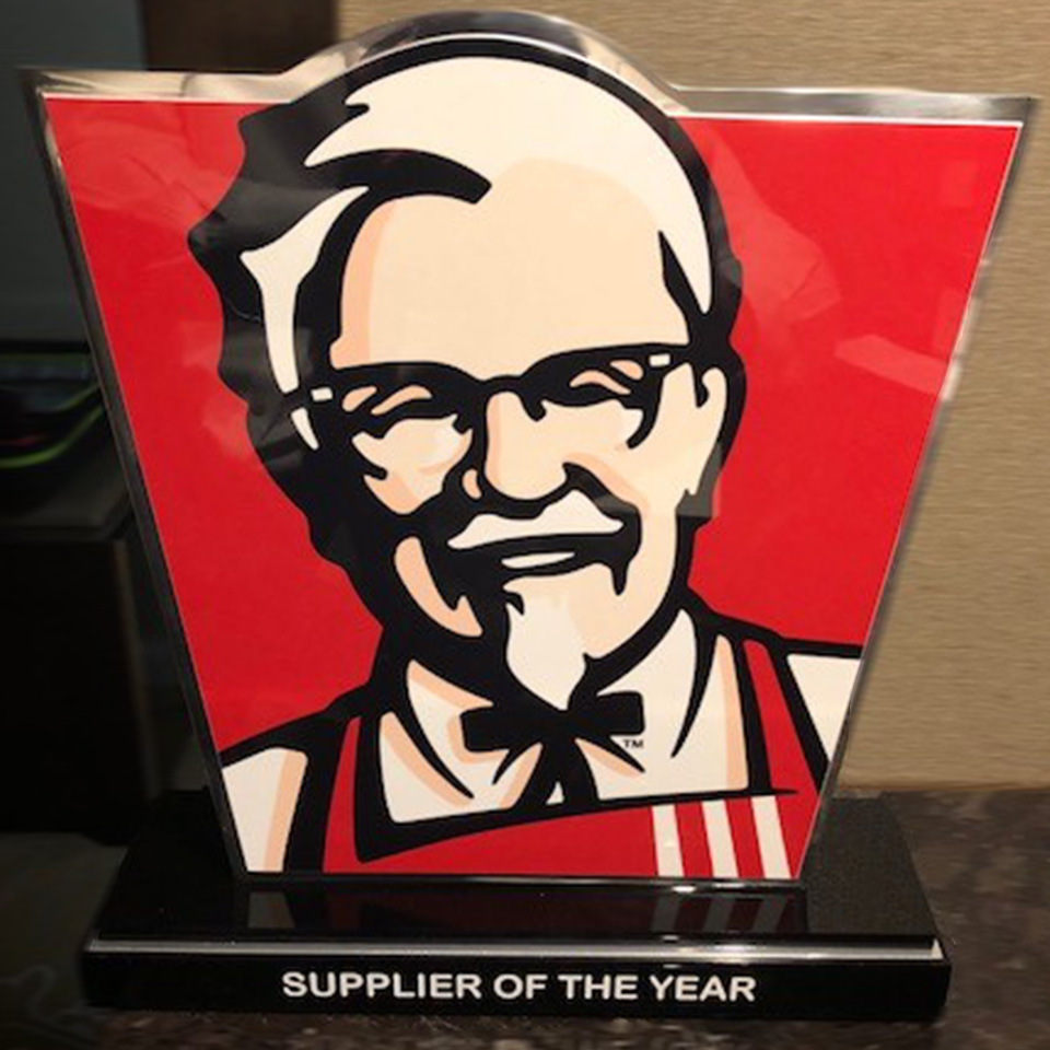 Image of KFC Supplier of the Year Award