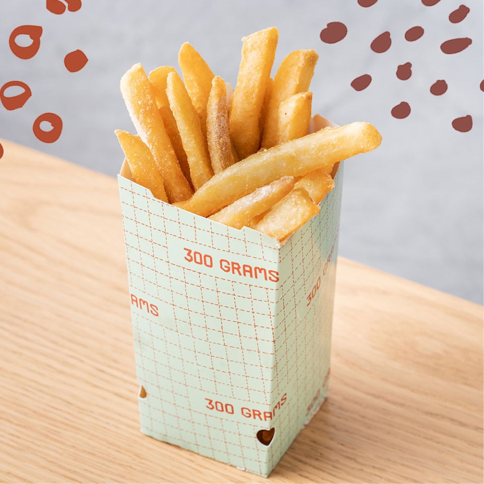 Detpak 300 Grams printed chip cups