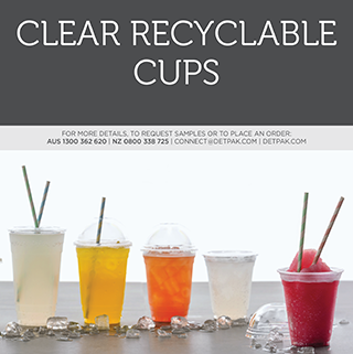 Detpak Clear Recyclable Cups PET Brochure Thumbnail Image