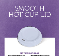 SMOOTH HOT CUP LID - AUS NZ