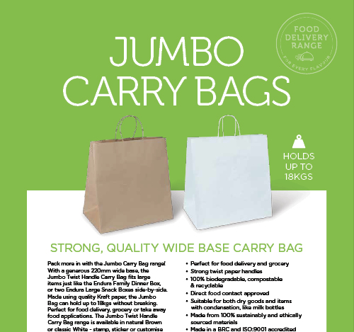 Jumbo Carry Bag Brochure