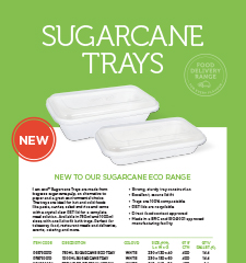 I am Eco Sugarcane Trays