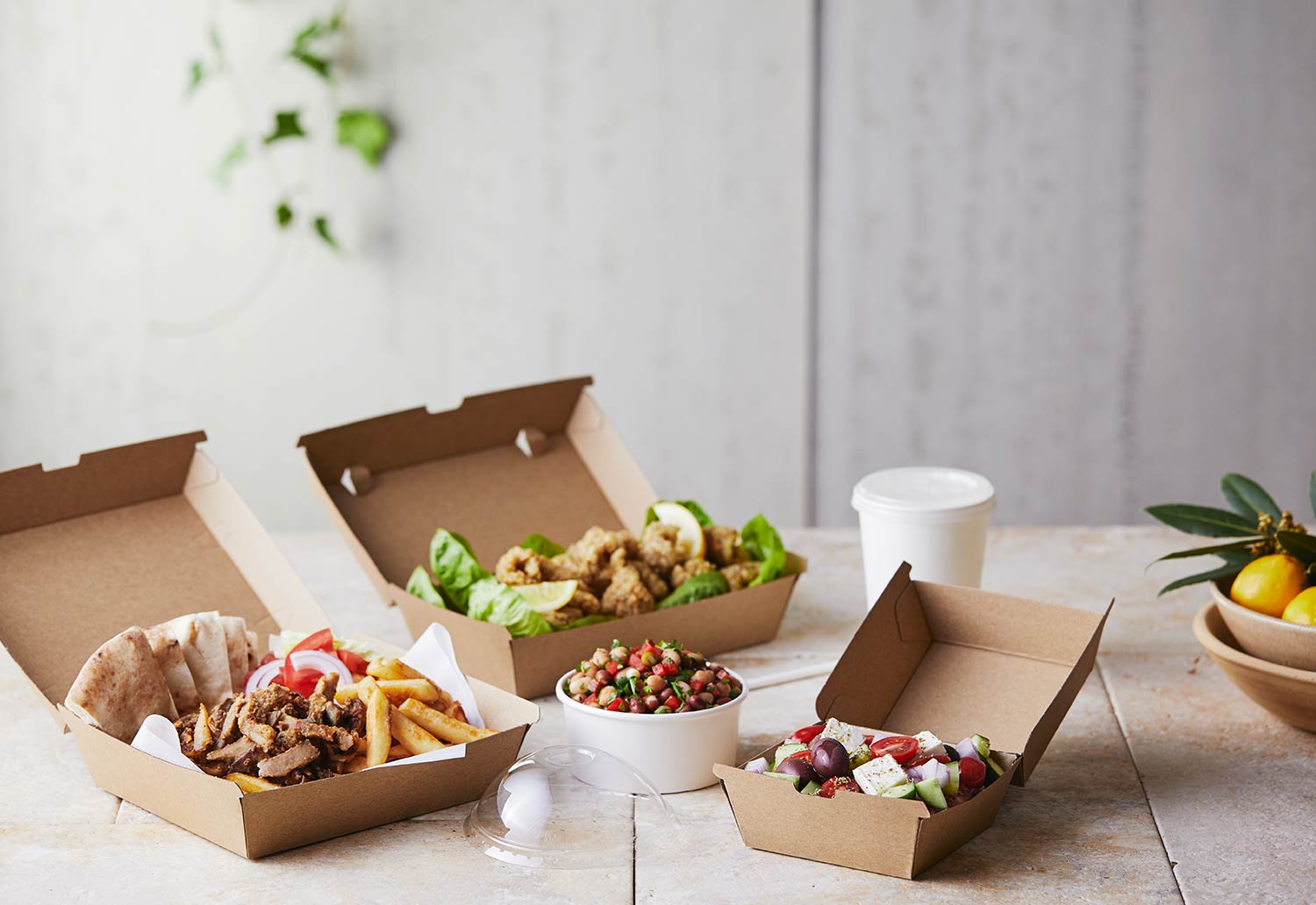 Image of food delivery packaging from Detpak