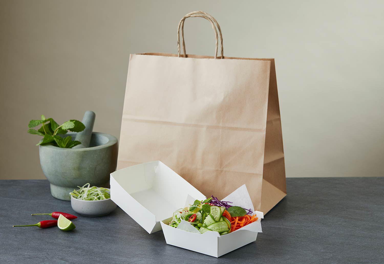 Food on the move - packaging for food delivery
