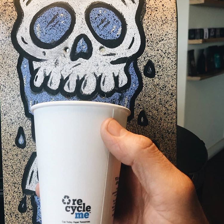 Image of DC Specialty Coffee's RecycleMe takeaway cups 
