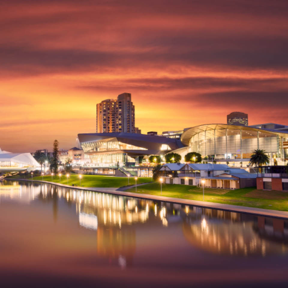 Image of South Australia at twilight