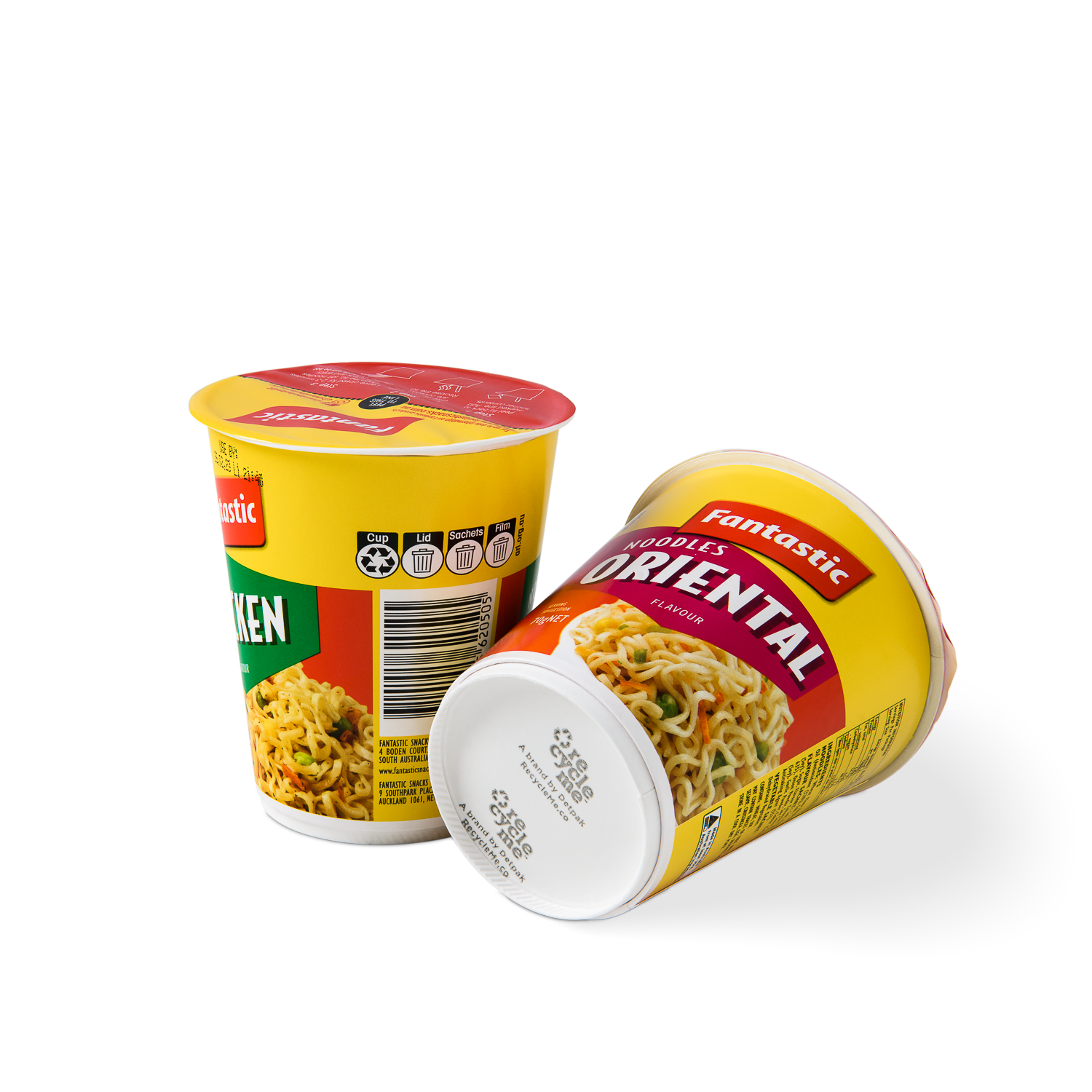 San Remo RecycleMe™ noodle cup.