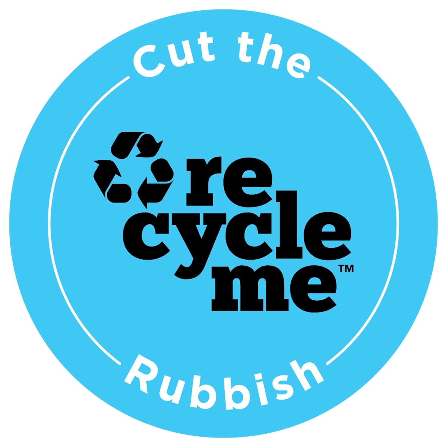 RecycleMe and Cut the Rubbish logo