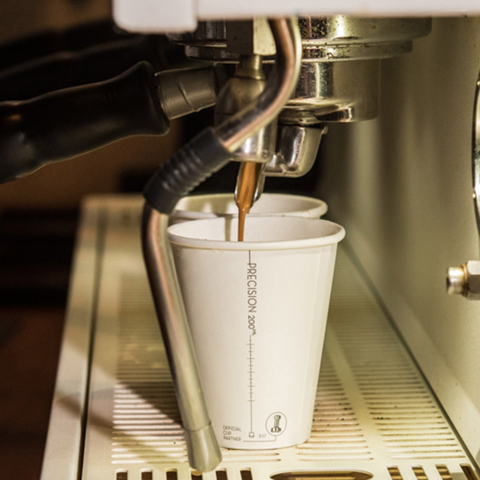 Takeaway cups for Veneziano provide a two-fold solution