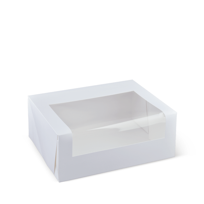 Cupcake boxes with shop window