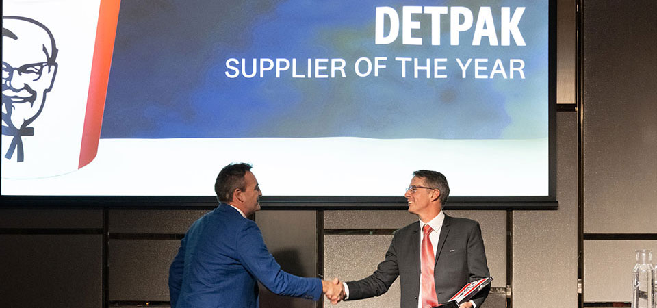 Detpak awarded KFC Supplier of the Year