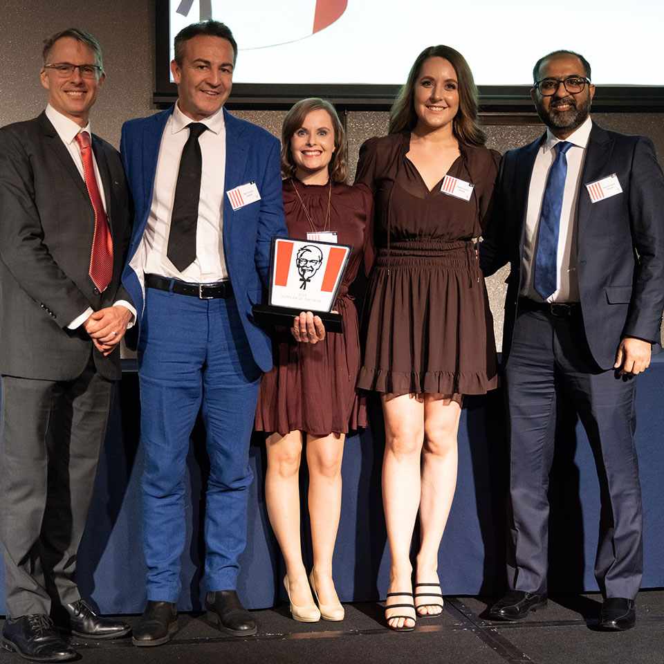 Detpak awarded KFC supplier of the year